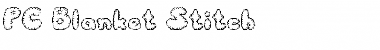 Download PC Blanket Stitch Font Download PC Blanket Stitch Font