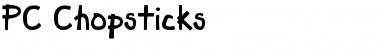 Download PC Chopsticks Font Download PC Chopsticks Font
