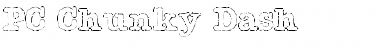 Download PC Chunky Dash Font Download PC Chunky Dash Font