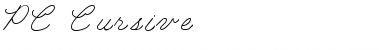 Download PC Cursive Font Download PC Cursive Font
