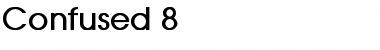 Download Confused 8 Font Download Confused 8 Font