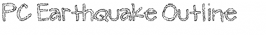 Download PC Earthquake Outline Font Download PC Earthquake Outline Font