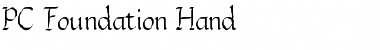 Download PC Foundation Hand Font Download PC Foundation Hand Font