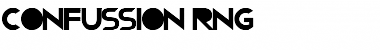 Download Confussion RNG Font Download Confussion RNG Font