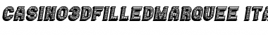 Download Casino 3D Filled Marquee Font Download Casino 3D Filled Marquee Font