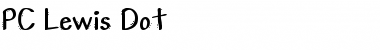 Download PC Lewis Dot Font Download PC Lewis Dot Font