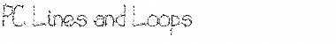 Download PC Lines and Loops Font Download PC Lines and Loops Font