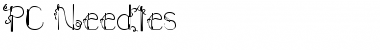 Download PC Needles Font Download PC Needles Font