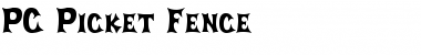 Download PC Picket Fence Font Download PC Picket Fence Font