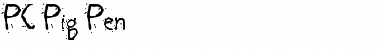 Download PC Pig Pen Font Download PC Pig Pen Font