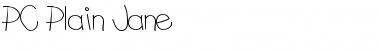 Download PC Plain Jane Font Download PC Plain Jane Font