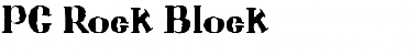 Download PC Rock Block Font Download PC Rock Block Font