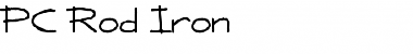 Download PC Rod Iron Font Download PC Rod Iron Font