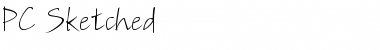 Download PC Sketched Font Download PC Sketched Font