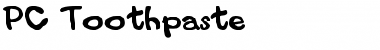 Download PC Toothpaste Font Download PC Toothpaste Font