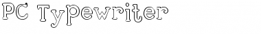 Download PC Typewriter Font Download PC Typewriter Font