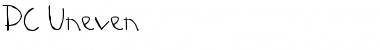 Download PC Uneven Font Download PC Uneven Font