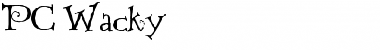 Download PC Wacky Font Download PC Wacky Font