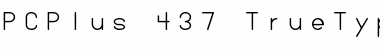 Download PCPlus 437 TrueType Font Download PCPlus 437 TrueType Font