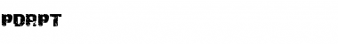 Download PDRPT Font Download PDRPT Font