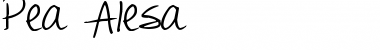 Download Pea Alesa Font Download Pea Alesa Font