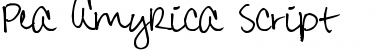 Download Pea Amy*Rica Script Font Download Pea Amy*Rica Script Font