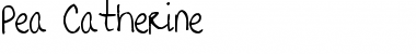 Download Pea Catherine Font Download Pea Catherine Font