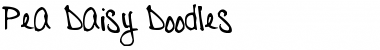 Download Pea Daisy Doodles Font Download Pea Daisy Doodles Font