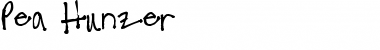 Download Pea Hunzer Font Download Pea Hunzer Font