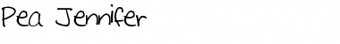 Download Pea Jennifer Font Download Pea Jennifer Font