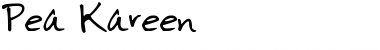 Download Pea Kareen Font Download Pea Kareen Font