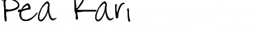 Download Pea Kari Font Download Pea Kari Font