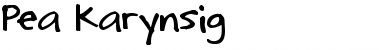 Download Pea Karynsig Font Download Pea Karynsig Font