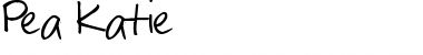 Download Pea Katie Font Download Pea Katie Font