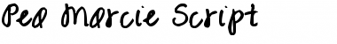 Download Pea Marcie Script Font Download Pea Marcie Script Font