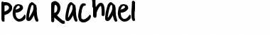 Download Pea Rachael Font Download Pea Rachael Font
