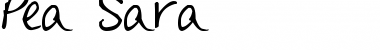 Download Pea Sara Font Download Pea Sara Font