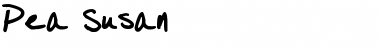 Download Pea Susan Font Download Pea Susan Font