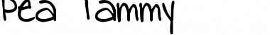 Download Pea Tammy Font Download Pea Tammy Font