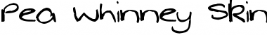 Download Pea Whinney Skinney Font Download Pea Whinney Skinney Font