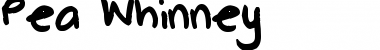 Download Pea Whinney Font Download Pea Whinney Font