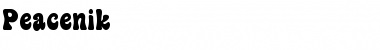 Download Peacenik Font Download Peacenik Font