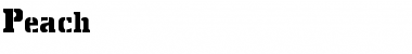 Download Peach Font Download Peach Font