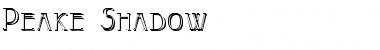 Download Peake-Shadow Font Download Peake-Shadow Font