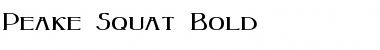 Download Peake-Squat Font Download Peake-Squat Font
