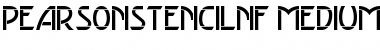 Download PearsonStencilNF Font Download PearsonStencilNF Font