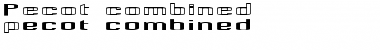 Download Pecot combined Font Download Pecot combined Font