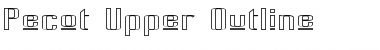 Download Pecot Upper Outline Font Download Pecot Upper Outline Font