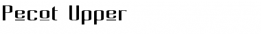 Download Pecot Upper Font Download Pecot Upper Font