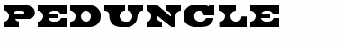 Download Peduncle Font Download Peduncle Font